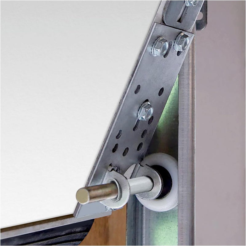 HARDWAREX SUPPLY Garage Door Bottom Lifting Brackets for 7/16 inch Diameter Roller Stem - Image 4